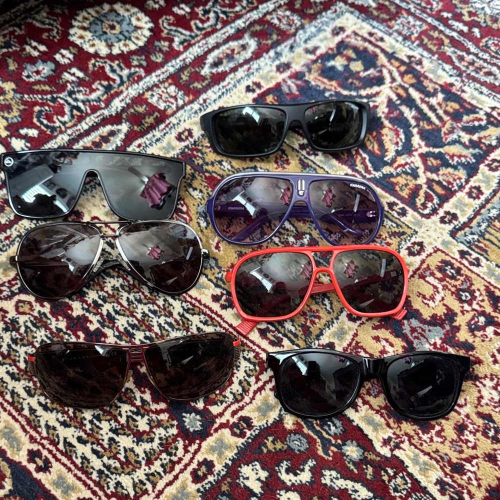Set of 7 brand name Stylish Sunglasses Collection